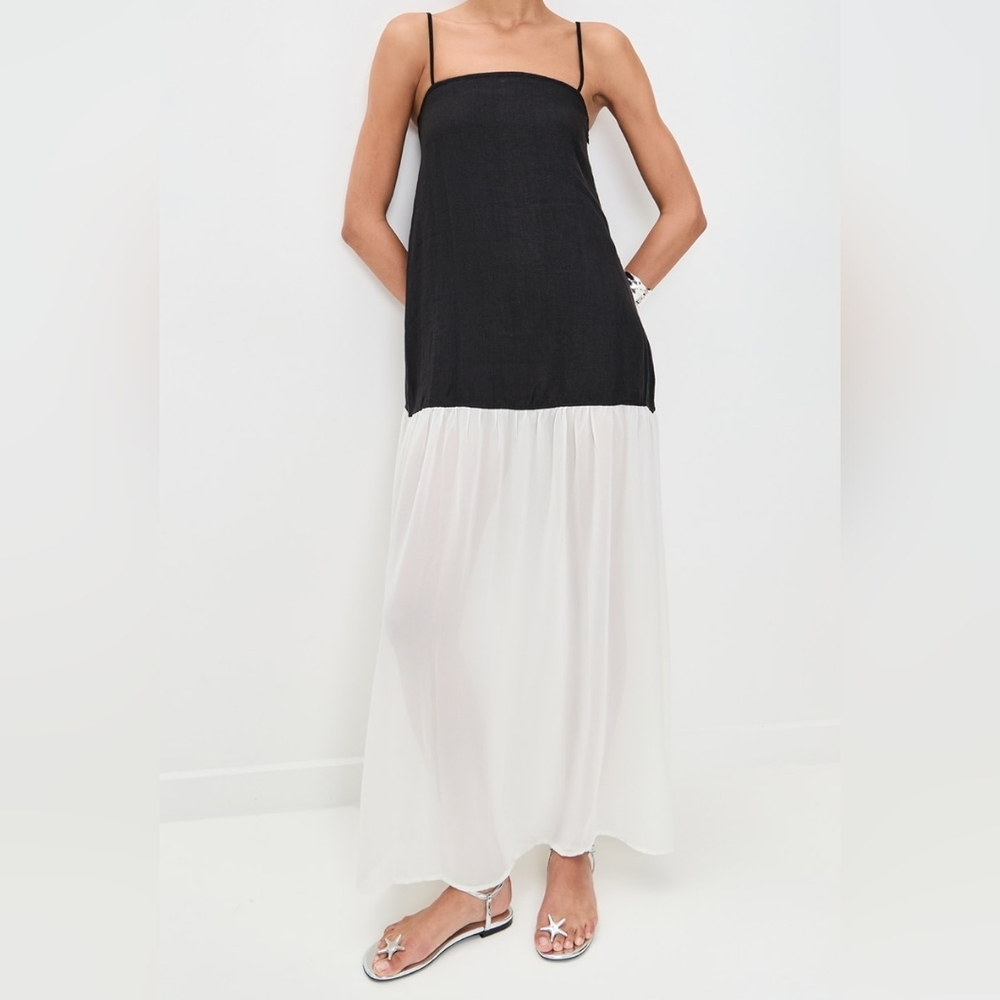 Vrg Grl Nora Chic Black and White Dress